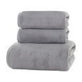 thumbnail image 2 of TERGAYEE Towel Bath Towel 3 Pc Set, 1 bath towel, 2 towels, Extra Large Bath Towels, Lighter Weight, Quicker to Dry, Super Absorbent, 2 of 6
