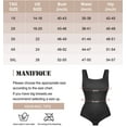 thumbnail image 7 of MANIFIQUE Plus Size Women's Seamless Shapewear Bodysuit Tummy Control Body Shaper Waist Snatching Body Suit, 7 of 7