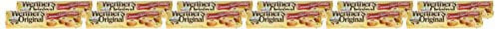 Werthers, Original Hard Candy Rolls, Count 12 (1.8 oz) - Sugar Candy / Grab Varieties & Flavors