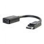 UPC: 0757120543220 | C2G DisplayPort Male to HDMI Female Adapter Converter  Black