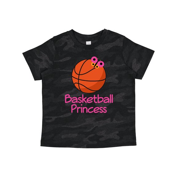 Inktastic Basketball Princess Girls Toddler T-Shirt
