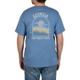 thumbnail image 2 of Unisex Georgia State Graphic Tee, Triblend T-Shirt from Home Free, Sizes S-2XL, 2 of 5