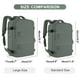thumbnail image 4 of Mochila de viaje Coofay grande para mujeres y hombres, impermeable, 4 of 9