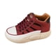 thumbnail image 4 of Zapatos informales para mujer, transpirables, cómodos, de fondo grueso, zapatos para caminar, sandalias 39 Talla Rojo Yuyangstore Zapatillas de deporte huecas, 4 of 8