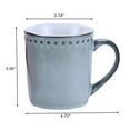 thumbnail image 3 of Marcelle Reactive Glaze Food Safe 16 Oz Multicolor Microwaveable Mug Set of 4, 3 of 5