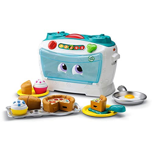 LeapFrog Smart Sizzlin' BBQ Grill Learning Toy With Food and Tools 