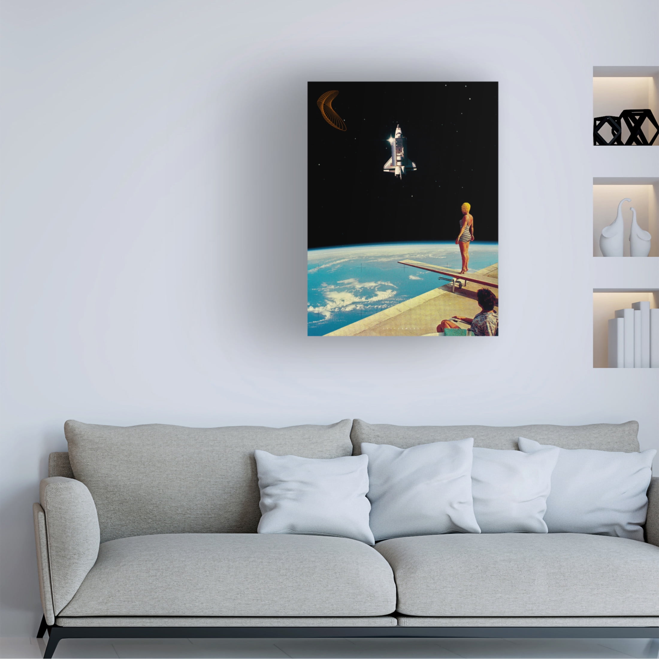 Trademark Fine Art spacerocket art  304 Canvas Wall Art