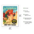 thumbnail image 2 of Visit Bryce Canyon Nat’l. Park Utah - Grand Canyon Zion & Bryce National Parks - Vintage Railroad Travel Poster c.1935 - Fine Art Matte Paper Print (Unframed) 20x26in, 2 of 4