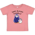 thumbnail image 3 of Inktastic Happy Birthday, Grandma- Cute Penguins Boys or Girls Baby T-Shirt, 3 of 5