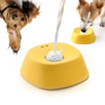 thumbnail image 4 of Dog Lick Bowls Slow Feeder Dog Bowls Liquid Treat 3/4 Cup Yogurt Pup Lick Toy for Large Medium Small Breeds Dietary Yellow, 4 of 8