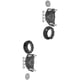 thumbnail image 1 of Par de Bases De Amortiguadores Nitro 2007 A 2011 Dodge Del Strut-Mate MONROE ., 1 of 4