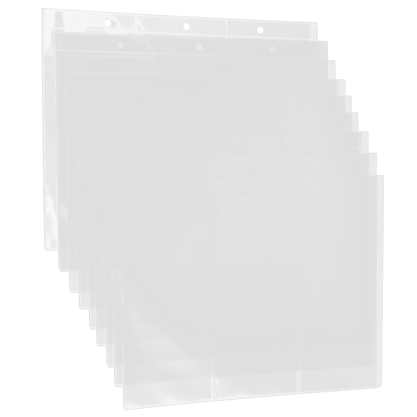 Masteelf 3pcs 1 Bag of Transparent Bill Money Bags Banknotes Holders Commemorative Banknote Sleeve Bags