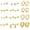Gold, variant on Huggie small Hoop Earrings Sets for Women 14K Gold Plated Small Stud Earring Hypoallergenic Lightweight Surgical Steel waterp Gold Earrings Stacks for Multiple Piercings Jewelry Gifts