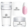 thumbnail image 1 of Kit de Sellos para Uñas SAVILAND Punta Francesa con 2 Selladores y 2 Raspadores, 1 of 7