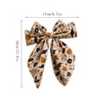 thumbnail image 3 of AUNVITO Clearance Halloween Pumpkin Ghost Print Bow Hair Clip Barrette for Women Girls Hair Accessory Party Favors Holiday Costume Decor Halloween Pumpkin Ghost Bow Hair, 3 of 6
