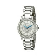 Women's Crystal Stainless Steel Silver-Tone Dial
