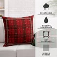 thumbnail image 3 of Christmas Plaid Pillow Covers Red Green Xmas Buffalo Checkered Throw Pillow Covers 16x16 Set of 2 Winter Tartan Snowflakes Pillow Case for Holiday Decor Couch Sofa, 3 of 6
