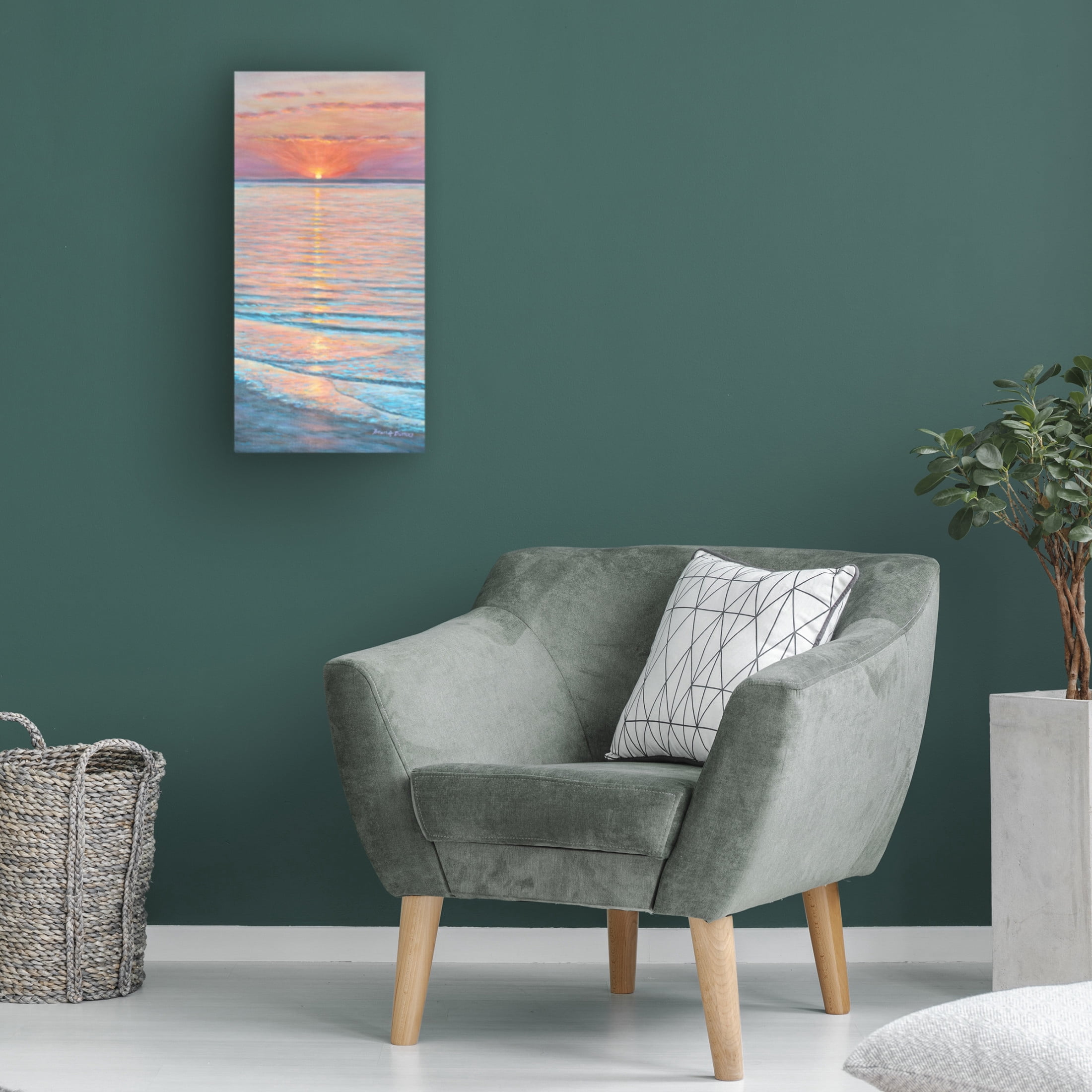 Canvas Wall Art - Bruce Dumas 'Relax' Wall Art for Living Room, Bedroom, or Office Décor by Trademark Fine Art - 10 x 19 Inches