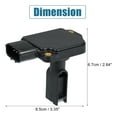 thumbnail image 3 of Maf Air Flow Sensor For Ford Mustang 01-04 Nissan More, 3 of 7