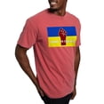 thumbnail image 4 of CafePress - Glory To Ukraine T Shirt - Mens Comfort Colors Shirt, 4 of 5