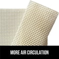 thumbnail image 4 of QUTETN Strong Rug Pad Gripper Extra Thick Carpet Pads Slip Resistant Rug Gripper Pads Under Carpet  Cushion for Hard Floors Keep Rugs in Place 6x9Feet, 4 of 7