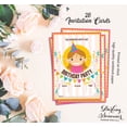 thumbnail image 5 of Darling Souvenir Multicolor Birthday Invitation Card Printable Fill or Write In Blank Invites Party Supplies Pack Of 28 5 x 7 Inches, 5 of 5