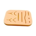 thumbnail image 1 of SUTURES PRÁCTICAS PROYECTAS Profesionales de tres capas Varias forma de entrenamiento de forma de herida kit de piel realista de silicona resistente a, 1 of 8