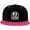 Pink, variant on China Travel Hip Hop Hat Two Tone Flat Bill 6 Panel Cap Unisex