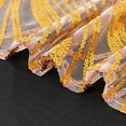 BalsaCircle 12x108 in Rose Gold Mesh Wavy Embroidered Sequins Table ...