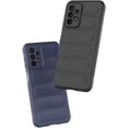 thumbnail image 4 of Case for Galaxy S24 FE,Luxury Heavy Duty 3D Striped Pattern Sensory Soft Anti-Scratch Silicone Full Portection Shockproof Girls Women Phone Case for Samsung Galaxy S24 FE 5G,2024 (Dark Blue), 4 of 10