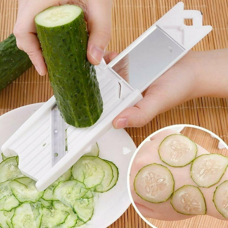 2 pack Cucumber Potato Slicer Cutter Peeler Food Facial Mask Beauty with  Mirror