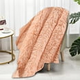 thumbnail image 6 of Throw Blanket Plain Color Double-sided Velvet Window Blanket Bedside Bed Tail Blanket Double-layer Velvet Conditioning Blanket White Blanket Sofa Blanket Cover Blanket, 6 of 6