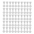 thumbnail image 1 of ZPSHYD Serre Boulons Écrous, 50 Pcs Aluminium Écrous Boulons Outil Accessoire Ensemble Serre Réparation Outil Accessoires, 1 of 14