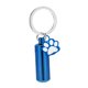 thumbnail image 1 of Llavero de cremación con colgante para mascota, mini urna, llavero cilíndrico, práctico, para cenizas. Azul, 1 of 9
