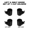 thumbnail image 7 of Tesla Model 3, Y Side Door Cup Holder Set, Front and Rear 4-Piece, 2017-2024, 7 of 7