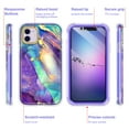 thumbnail image 4 of Petocase for iPhone 11 Case,Built with Screen Protector Full Body Rugged Shockproof Protective Soft Silicone Rubber TPU Bumper Cover for Women Girls,Purple, 4 of 7
