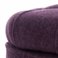 thumbnail image 5 of Safavieh Amelia Tufted Storage Ottoman-Color:Espresso/Spruce, 5 of 11
