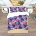 thumbnail image 3 of Designart 'Tropical Palm Leaves Pattern' Tropical Duvet Cover Set, 3 of 4