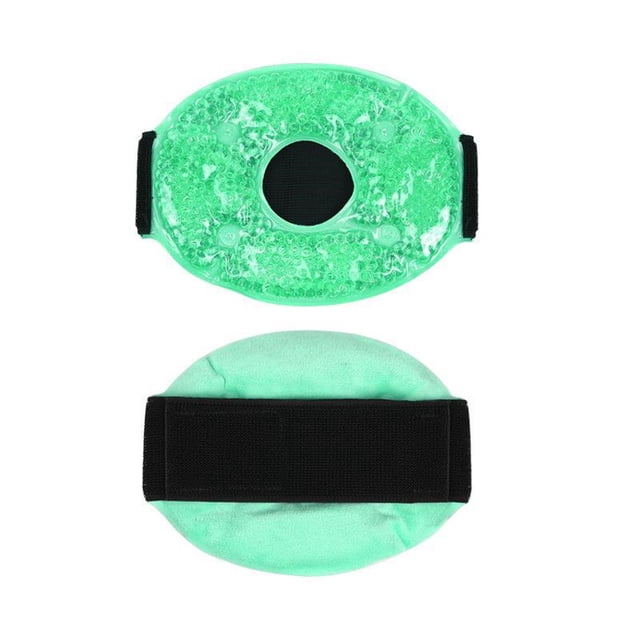Dsscvnef Knee and Elbow Gel Pack Hot Cold Reusable Compress with Elastic Straps for Soft Gel Ice Heat Bandage Freezer