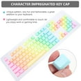 thumbnail image 6 of WHAMVOX  Transparent Keycap Light Transmitting Keycaps Set, 6 of 8