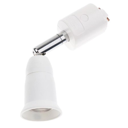 

E27 Standard Screw-in Lamp Holder Adjustable Plastic Track Lighting Fixture