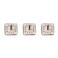 thumbnail image 2 of jesticaly Pointer Alarm Clock Decoration Bedside Table Clocks Travel School Kitchen Cooking Baking Work Timer Gift Home Decor White 3Set, 2 of 6