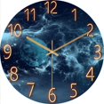 thumbnail image 1 of Reloj de pared NQ de cuarzo silencioso moderno 30 cm para dormitorio hogar cocina oficina, 1 of 1