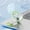 White, variant on LAATIKUI M80 Bluetooth headphones Transparent OWS Earhook Earbuds Wireless LED Display Waterproof Noise Reduction Earclip Type headphones White