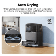 Eufy Robot Vacuum Omni C20, Vacuum and Mop Combo, 7,000 Pa Suction, Ultra-Slim 3.35-Inch, Self-Emptying All-in-One Station