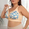thumbnail image 1 of Bra Lingerie for Casual Everyday Wear - Front Buttoned Backless Comfortable Seamless Design with Adjustable Straps and Cup Pattern Suitable for All Seasons, 1 of 7