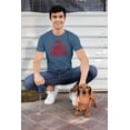 thumbnail image 2 of Old Glory Mens Always Be Yourself Lobster Short Sleeve Graphic T Shirt, 2 of 6