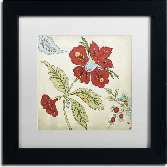 Trademark Fine Art "Sasha II" Canvas Art by Color Bakery, White Matte, Black Frame