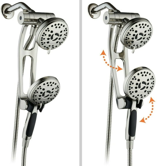 Shower Arm Extension Brushed Nickel