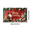 2A, variant on Festive Design Merry Birthday Celebration Banner Christmas Theme Santa Claus Reindeer Snowman Party Backdrop for Holiday Party Winter Event Home Decoration